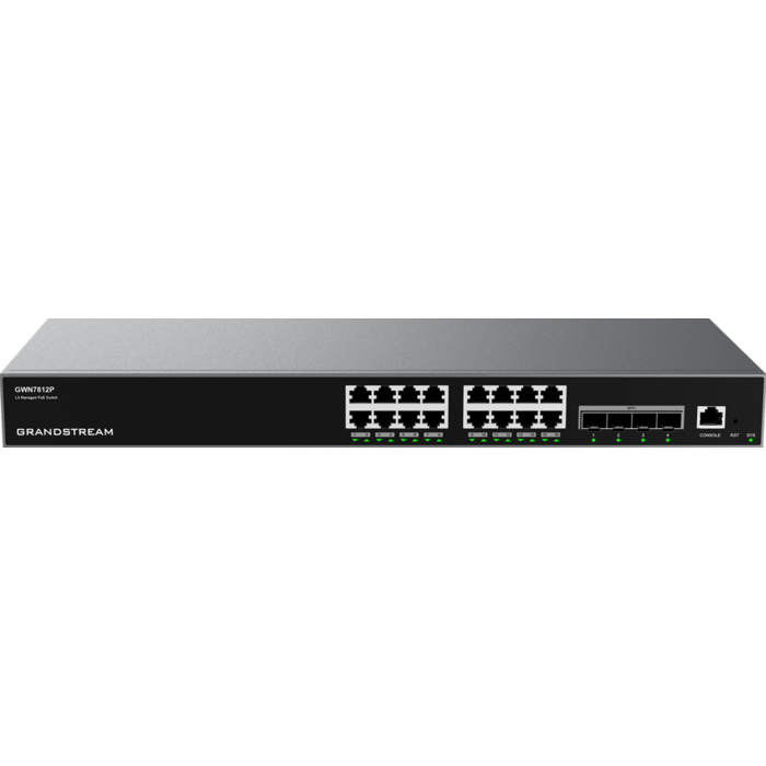 Grandstream Grandstream GWN7812P 16-Port PoE+ L3 Switch (GWN7812P)