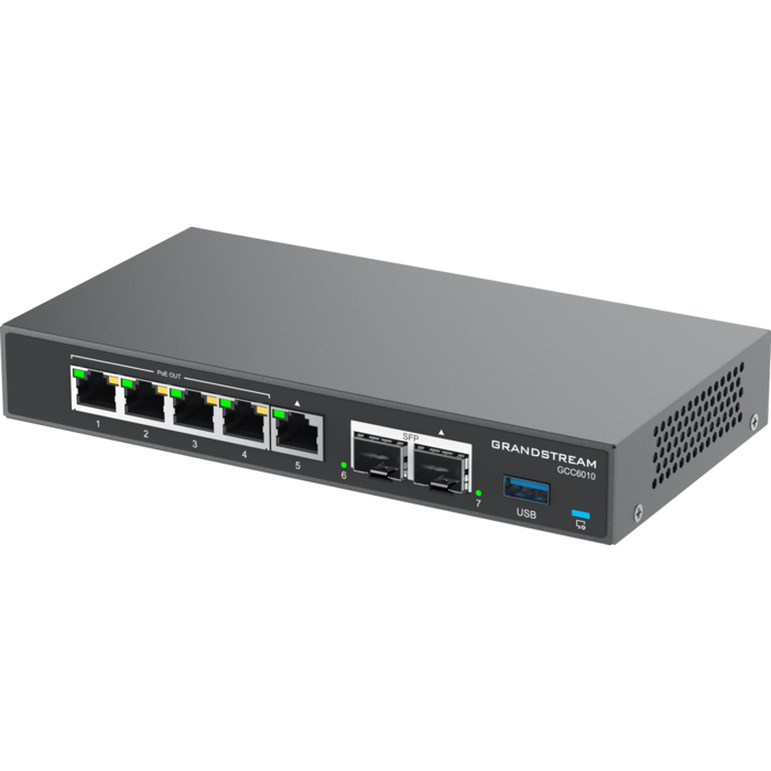 Grandstream Grandstream GCC6010 All-in-One VPN-Router met IP PBX & Switch