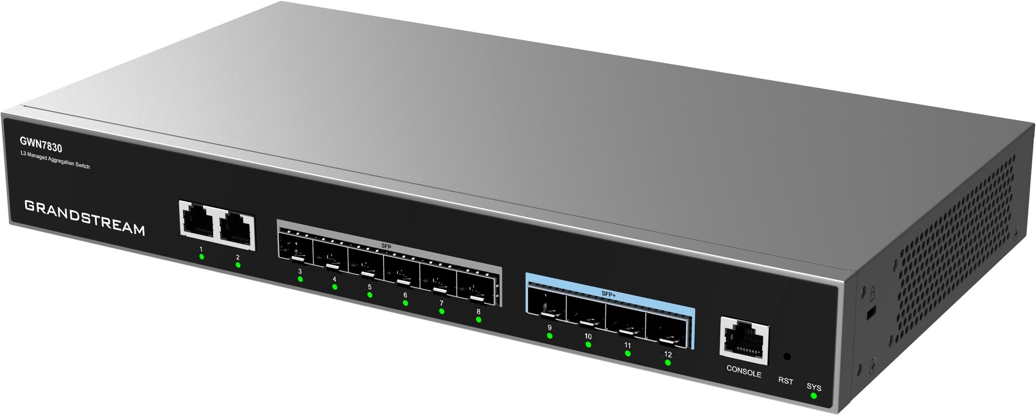 Grandstream Grandstream GWN7830 Layer 3 Aggregatieswitch met 10G SFP+