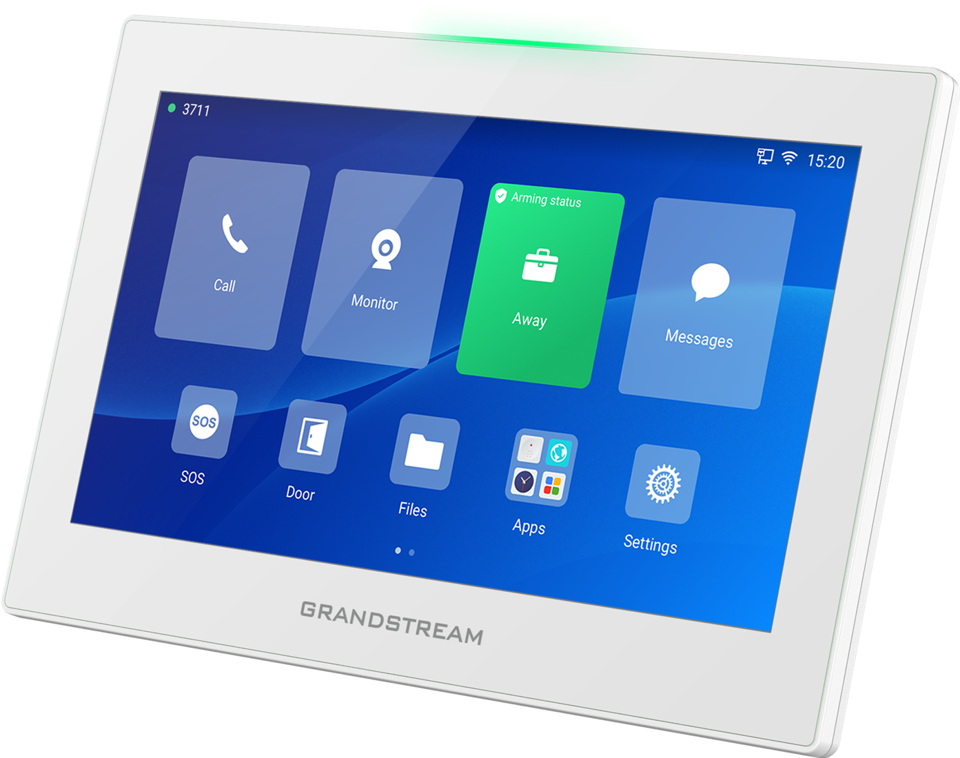 Grandstream Grandstream GSC3574 7" Touchscreen SIP Intercom & Bedieningspaneel (Wit)