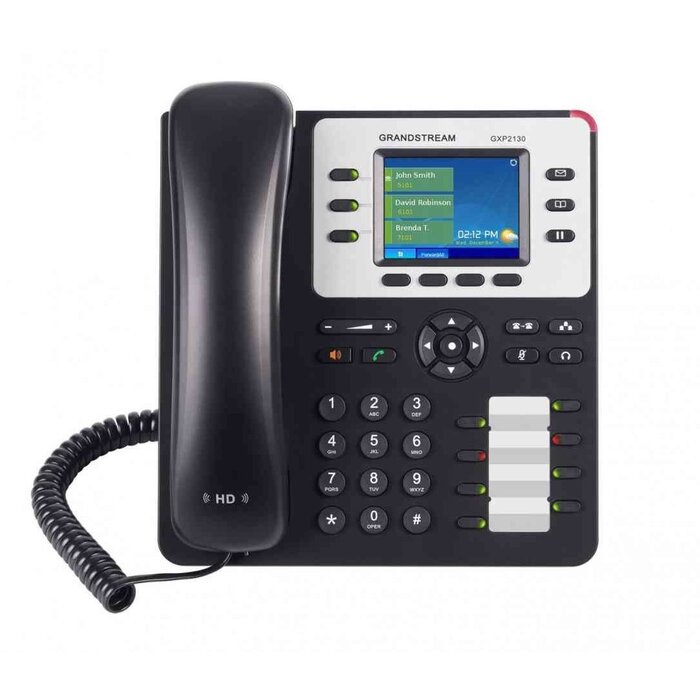Grandstream Grandstream GXP2130 V2 VoIP-telefoon (3 Lijnen, Gigabit, PoE)