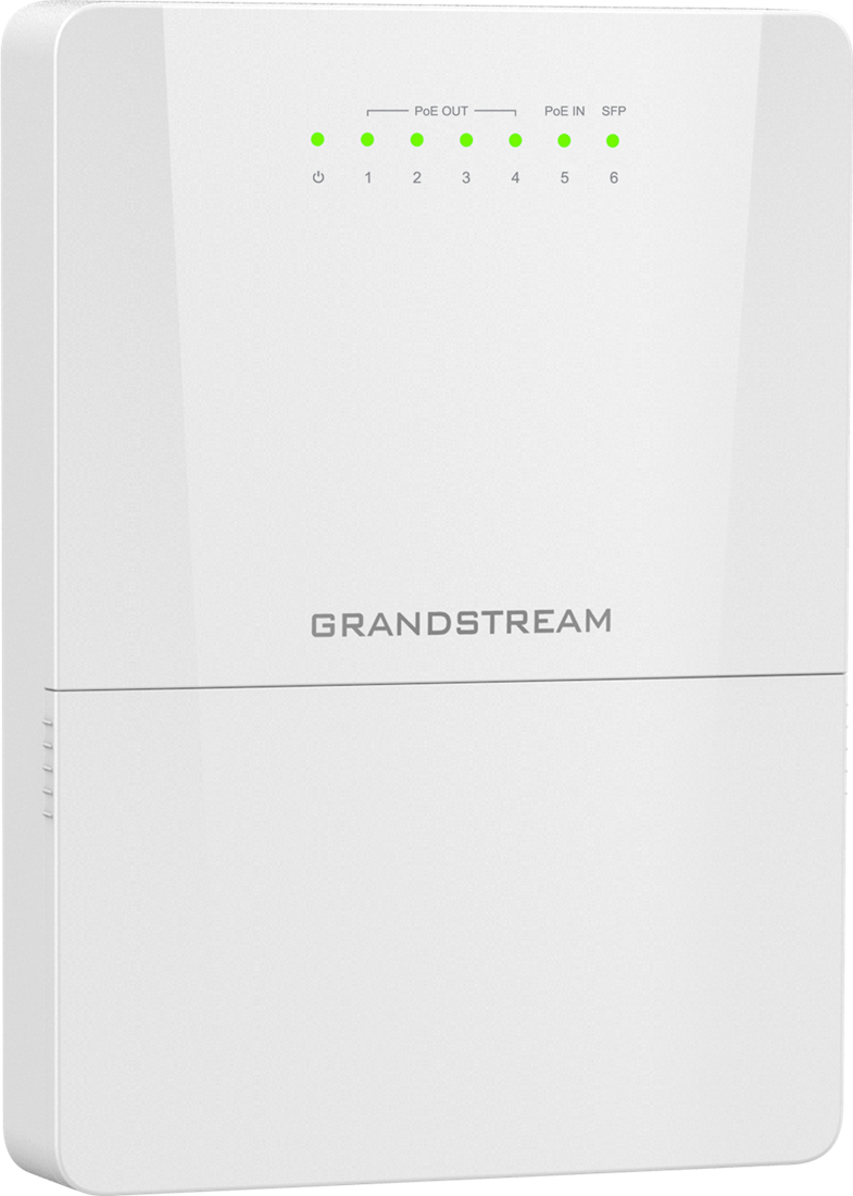 Grandstream Grandstream GWN7710R IP66 Outdoor Gigabit PoE-Switch (5x GE + 1x SFP)
