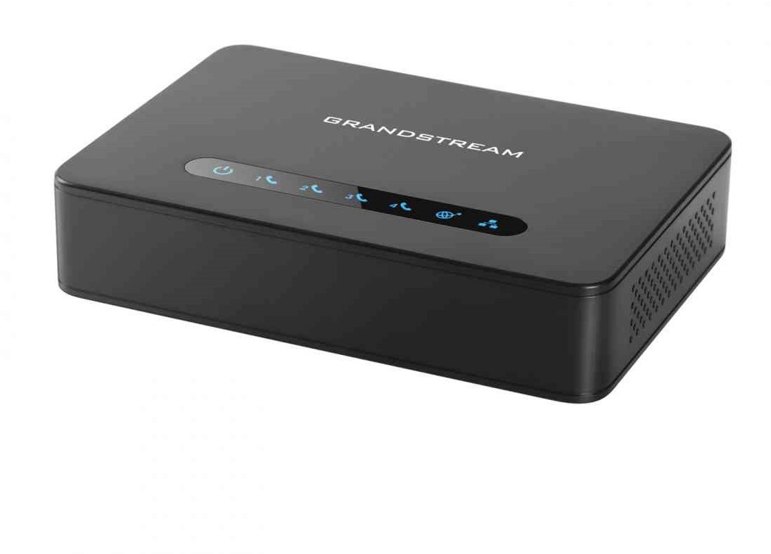 Grandstream Grandstream HT814 V2 VoIP ATA Adapter - 4 FXS & Gigabit Router