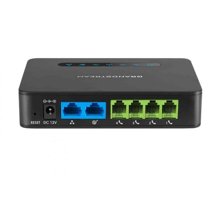 Grandstream Grandstream HT814 V2 VoIP ATA Adapter - 4 FXS & Gigabit Router