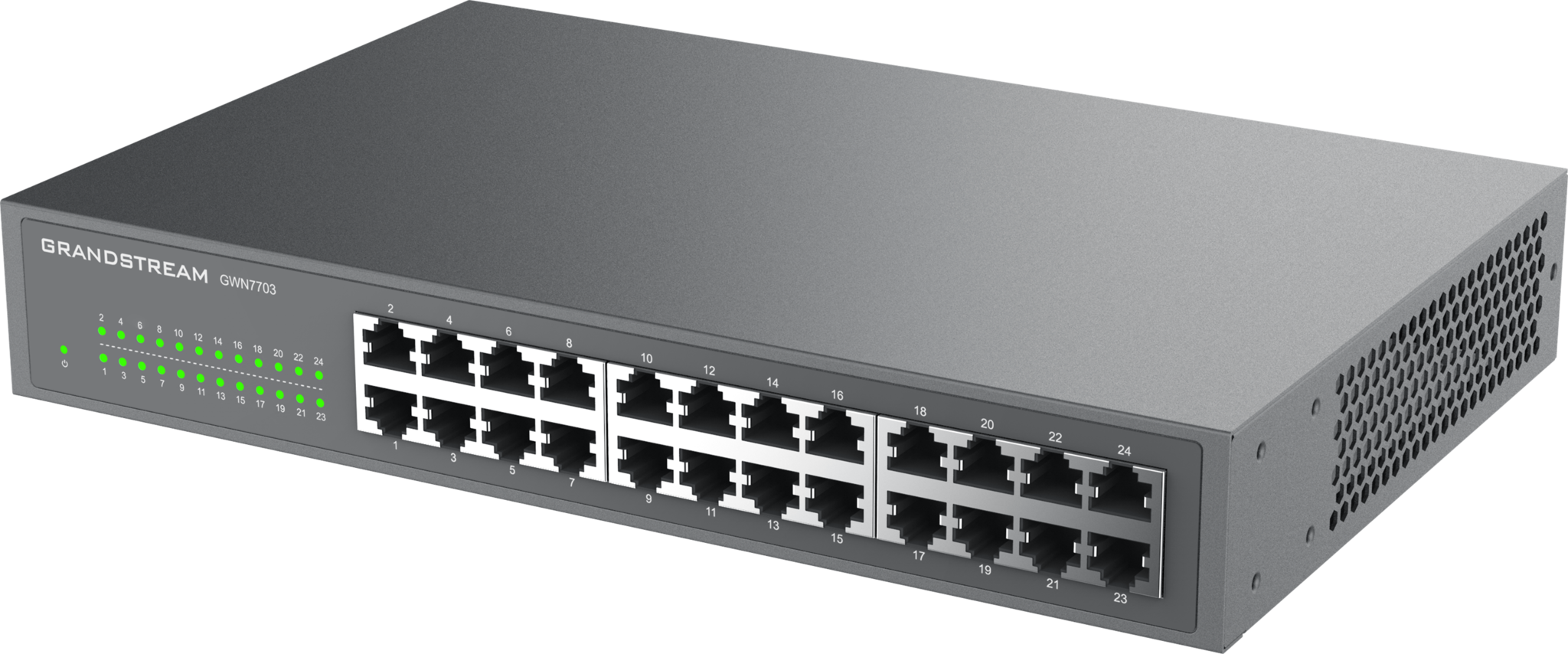 Grandstream Grandstream GWN7703 Unmanaged 24-Poorts Gigabit Switch