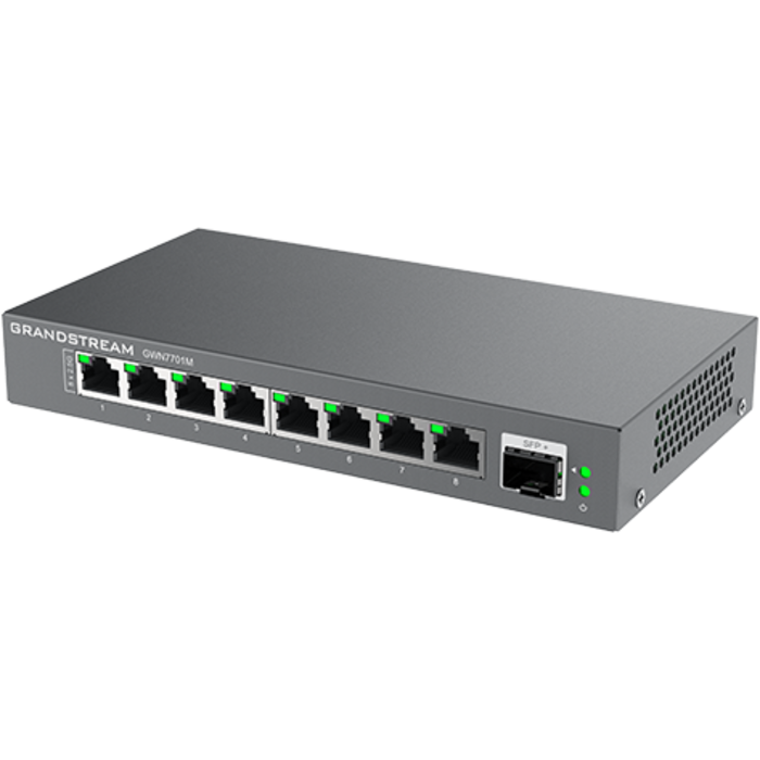 Grandstream Grandstream GWN7701M 8-Poorts 2.5G Multi-Gigabit Switch met 10G SFP+ Uplink