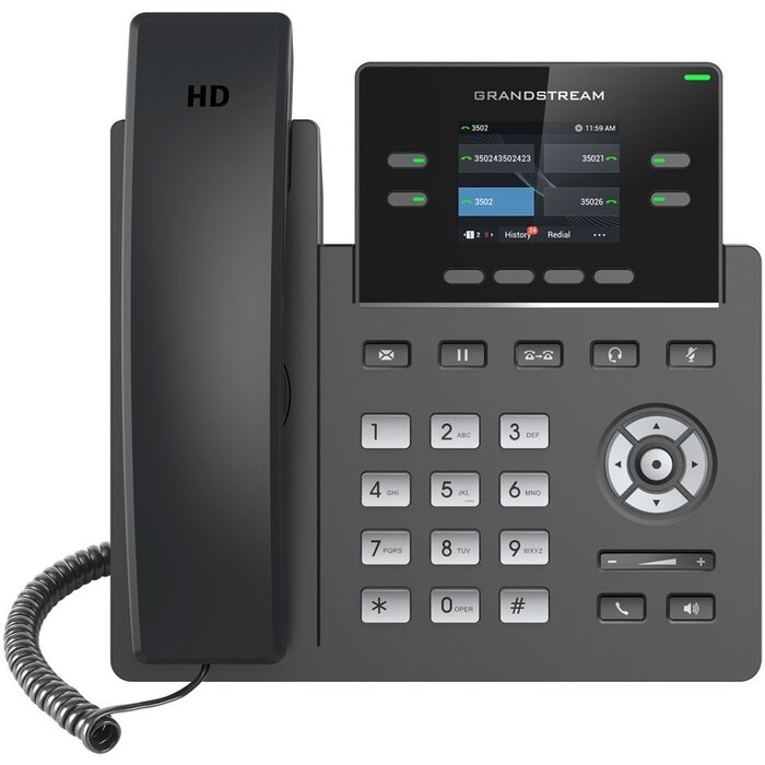 Grandstream Grandstream GRP2612P Zakelijke VoIP Telefoon met PoE