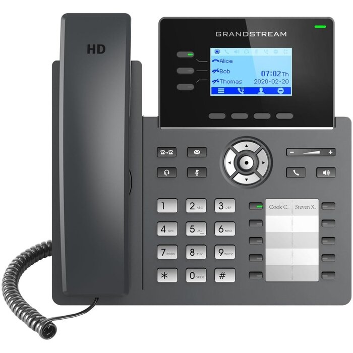 Grandstream Grandstream GRP2604 3-lijns VoIP Telefoon (GRP2604)
