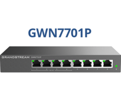Grandstream Grandstream GWN7701P 8-Poorts Gigabit Switch met 4x PoE+