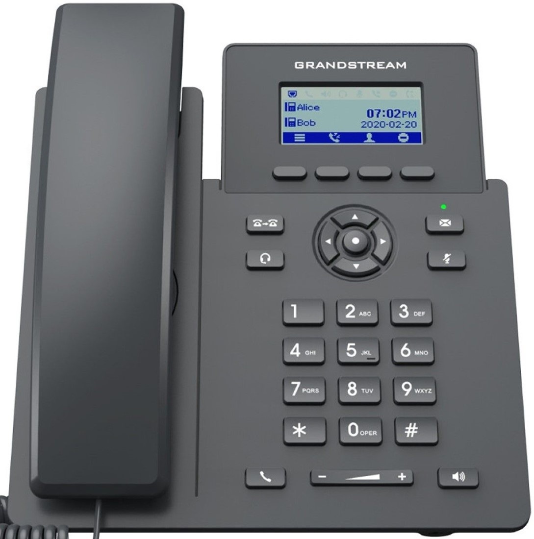 Grandstream Grandstream GRP2601 2-Lijns VoIP Telefoon (GRP2601)