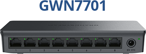 Grandstream Grandstream GWN7701 8-Poorts Gigabit Switch (GWN7701)