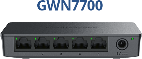 Grandstream Grandstream GWN7700 5-Poorts Gigabit Switch (GWN7700)