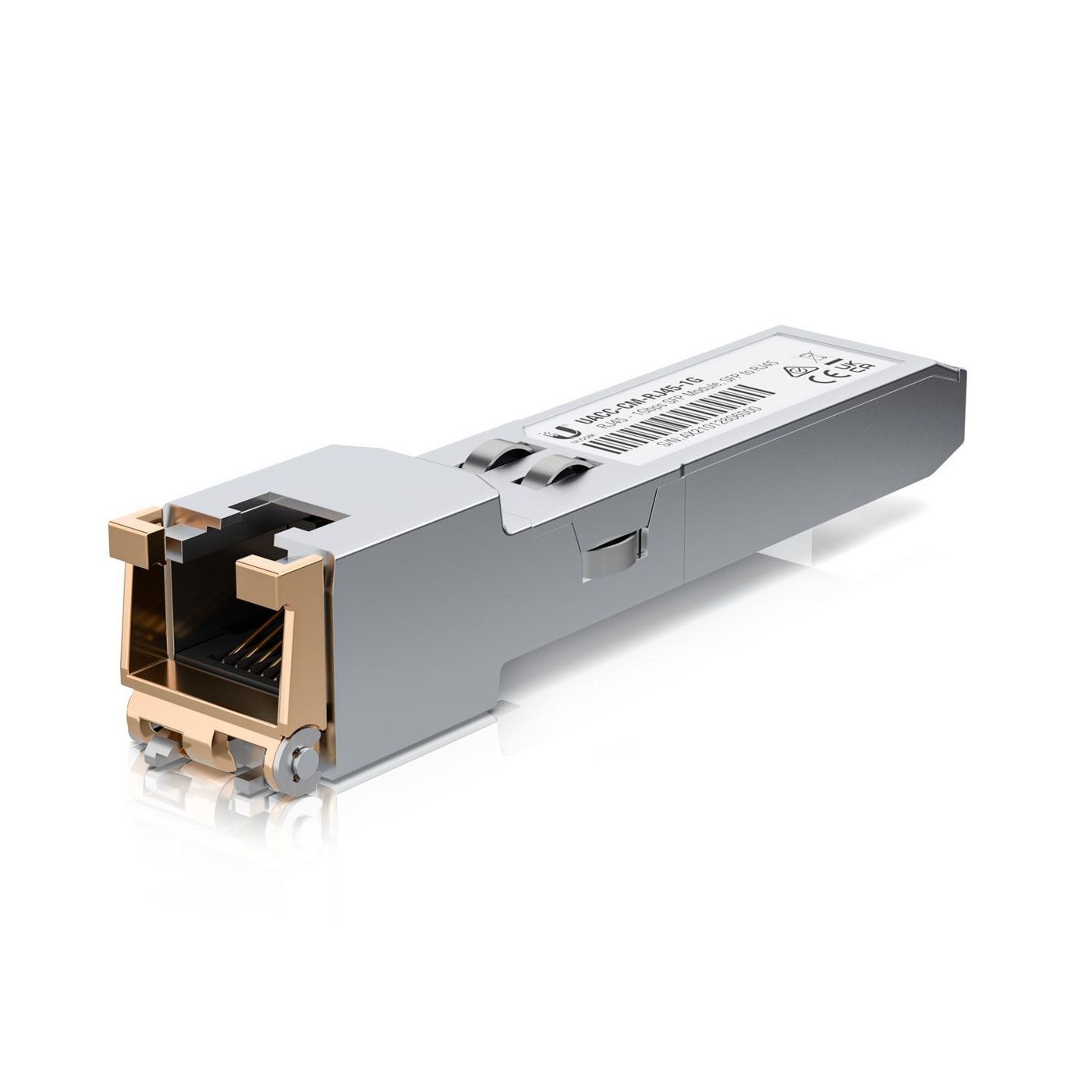 Ubiquiti Ubiquiti UACC-CM-RJ45-1G SFP naar RJ45 Module - 1 Gbps