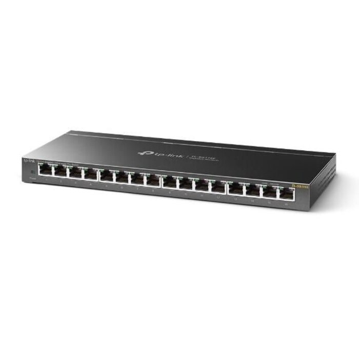 TP-Link TP-Link TL-SG116E 16-Poorts Gigabit Easy Smart Switch - Metalen Behuizing