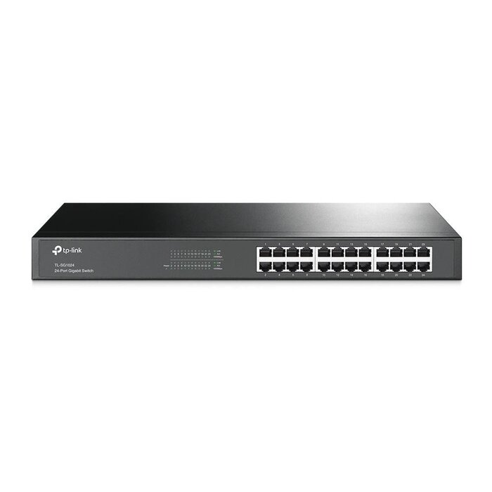 TP-Link TP-Link TL-SG1024 24-Poorts Unmanaged Gigabit Switch - Rackmount & Desktop