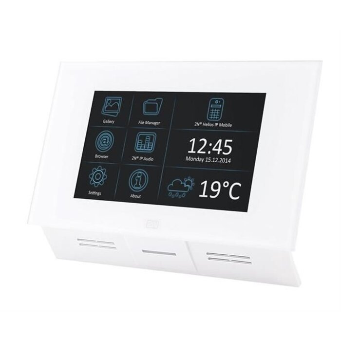 2N 2N Indoor Touch 2.0 - 7" HD Touchscreen Monitor voor Deurcommunicatie - Wit