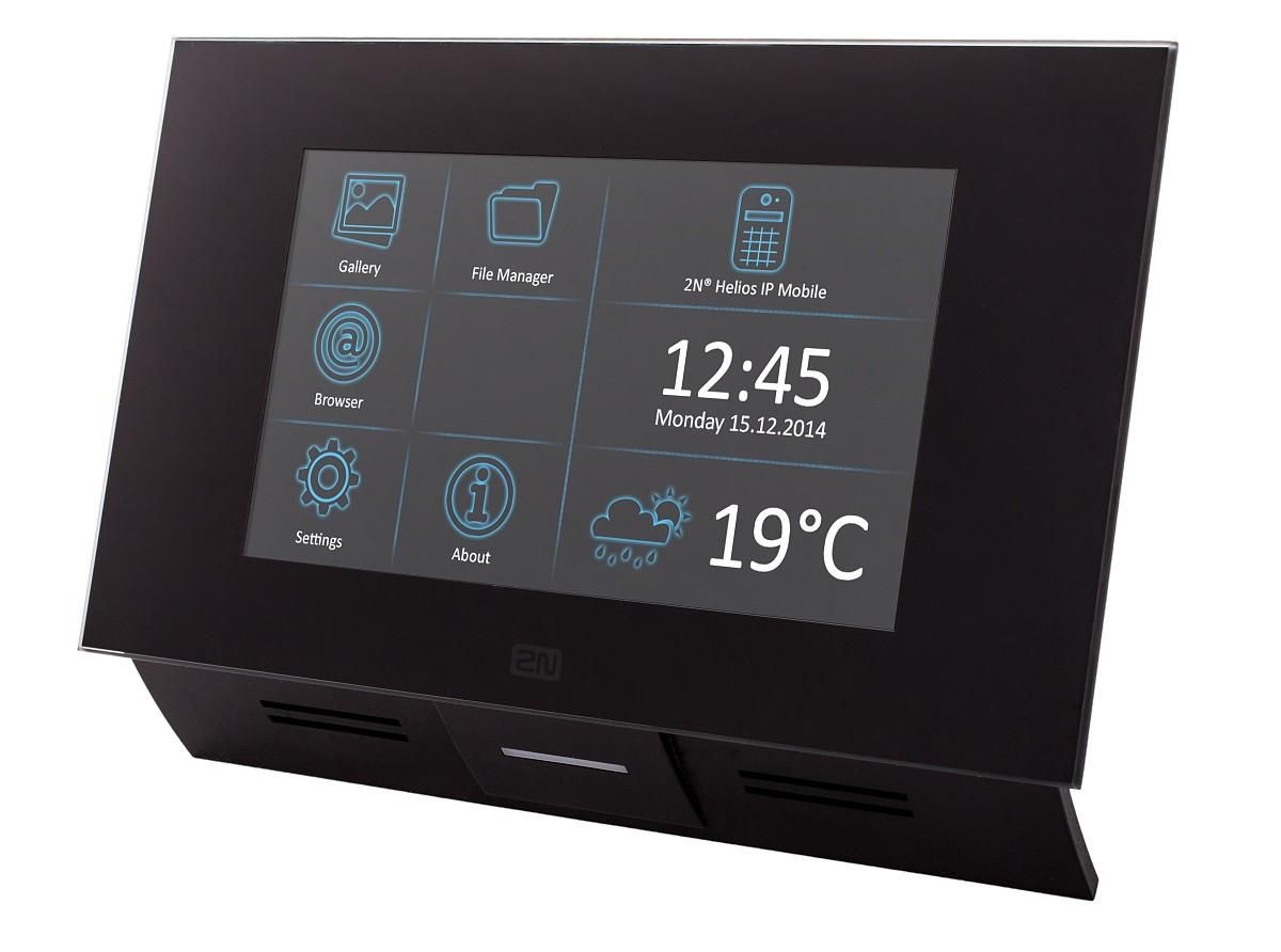2N 2N Indoor Touch 2.0 7" HD Touchscreen Monitor voor Deurcommunicatie Zwart, foto 2 van 2
