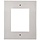 2N Verso Inbouwframe 1 Module Zilver (9155011)