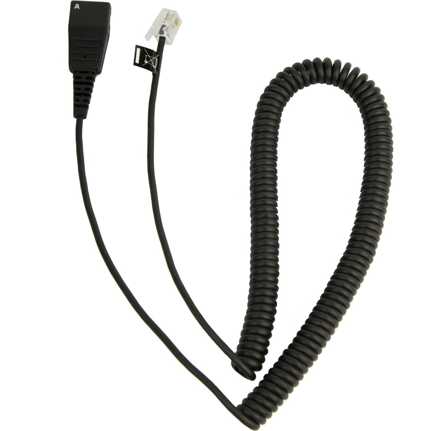 Jabra Jabra QD naar RJ10 Krulsnoer voor Cisco 79xx (8800-01-37), foto 2 van 3