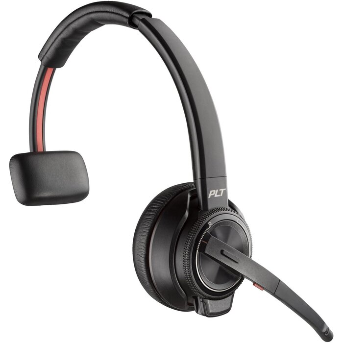 Poly Plantronics Savi W8210 MS Draadloze headset voor Telefoon, PC en Smartphone (207322-02)