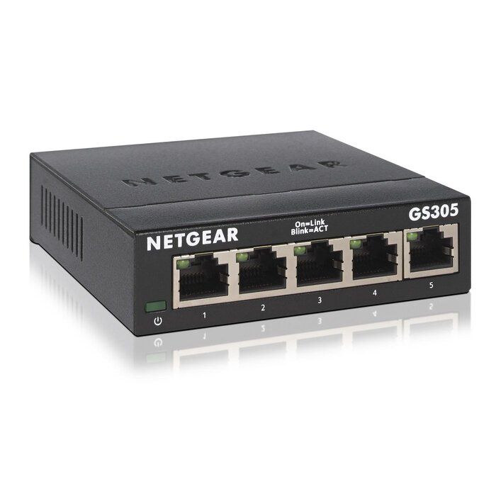 Netgear Netgear GS305 5-Poorts Unmanaged Switch (GS305-300PES)