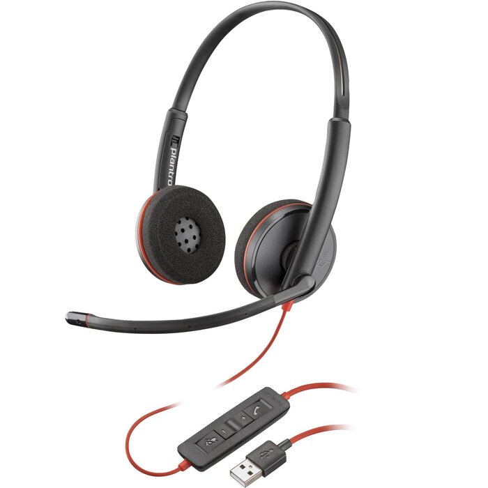 HP-Poly-Plantronics Plantronics Blackwire C3220 Dubbeloors USB-A (209745-101)