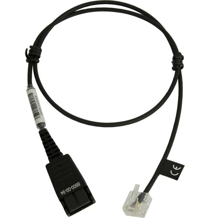 Jabra Jabra QD naar RJ45 Aansluitkabel voor Siemens (8800-00-94)