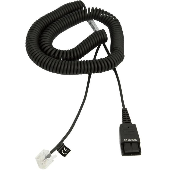 Jabra Jabra QD naar RJ45 Aansluitkabel voor Siemens OpenStage (8800-01-94)