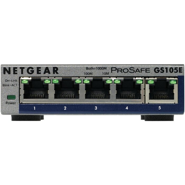 Netgear NETGEAR ProSafe Plus GS105Ev2 Switch (GS105E-200PES)