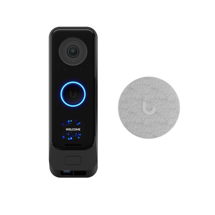 Ubiquiti Ubiquiti G4 Doorbell Pro PoE Kit Zwart UVC-G4 Doorbell Pro PoE Kit