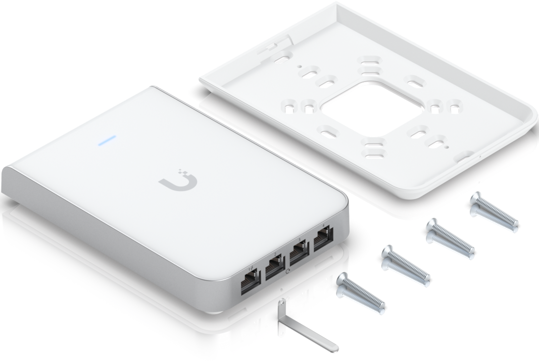 Ubiquiti Ubiquiti UniFi U6 In-Wall WiFi 6 AP + Switch (U6-IW)