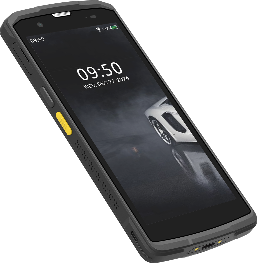 Grandstream Grandstream WP856 Wi-Fi 6 IP-Telefoon met Barcodescanner, foto 3 van 4