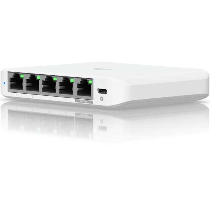 Ubiquiti Ubiquiti UniFi Flex Mini 2.5G - 5-Poorts Managed 2.5GbE Switch