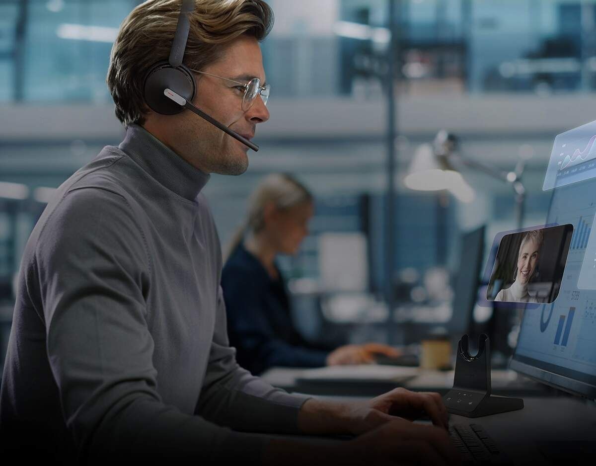 Yealink Yealink WH64 Dual Draadloze Headset - DECT & Bluetooth