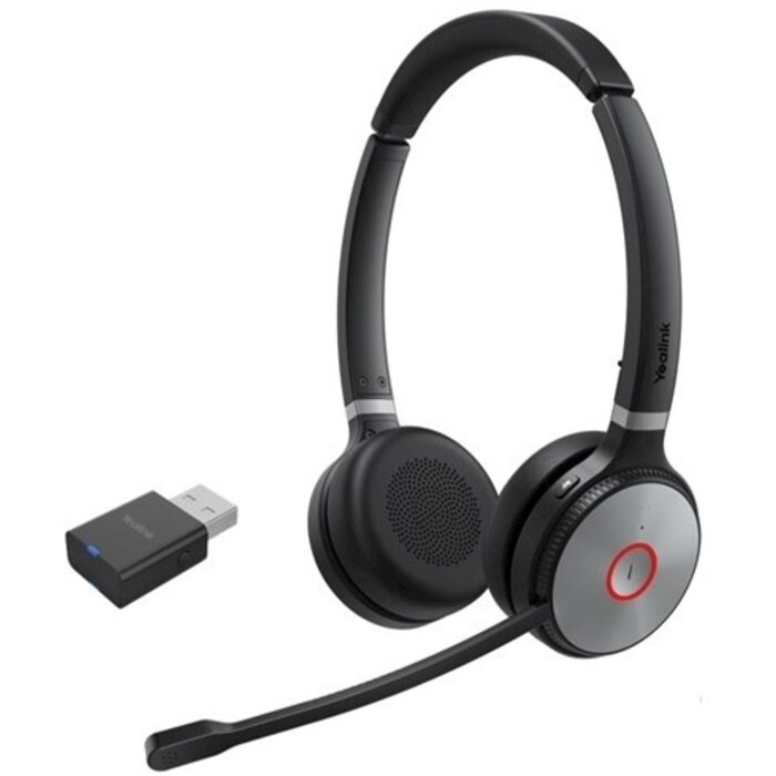 Yealink Yealink WH62 Dual Portable DECT UC Headset - Voor Hybride Werken