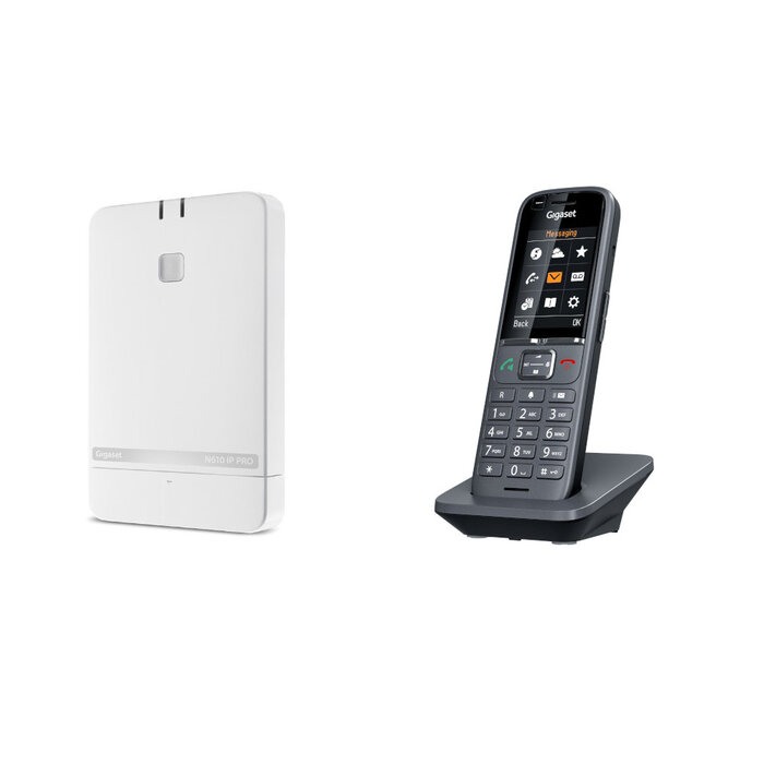 Gigaset pro Gigaset N610 IP PRO Basisstation + S700H PRO DECT Handset Bundel