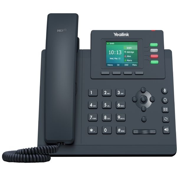Yealink Yealink T33G VoIP Bureautelefoon - 4 Lijnen, Gigabit & PoE