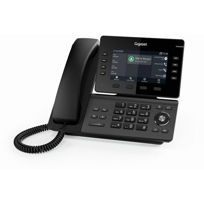 Gigaset pro Gigaset P825 IP PRO Professionele VoIP Telefoon met 5" Kleurenscherm en PoE