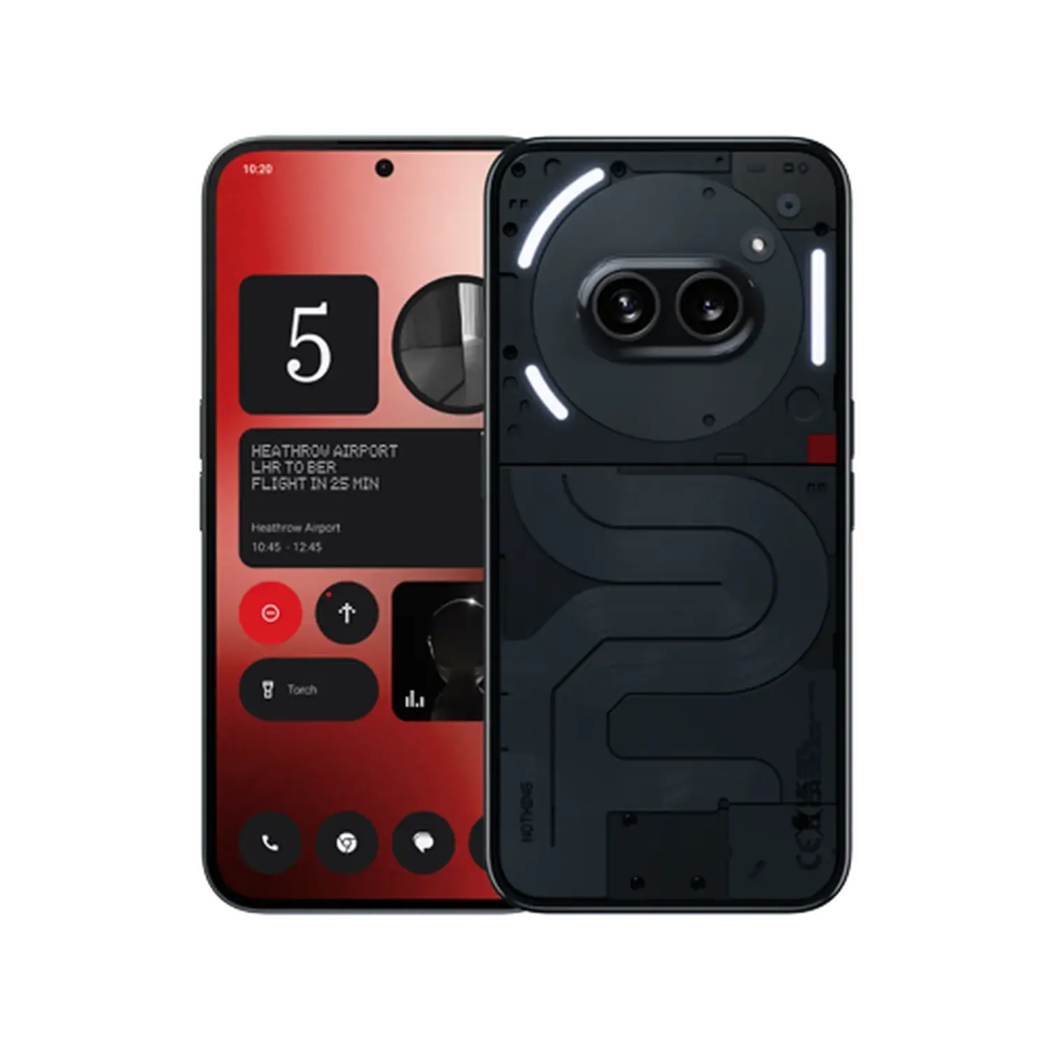 Nothing Phone (2a) 256GB Zwart | 5G, AMOLED, 120Hz - TelecomShop