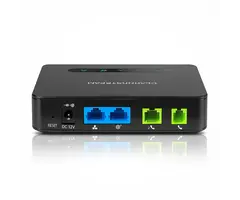 Grandstream Grandstream HT812 V2 VoIP ATA met 2 FXS-poorten en Gigabit Router
