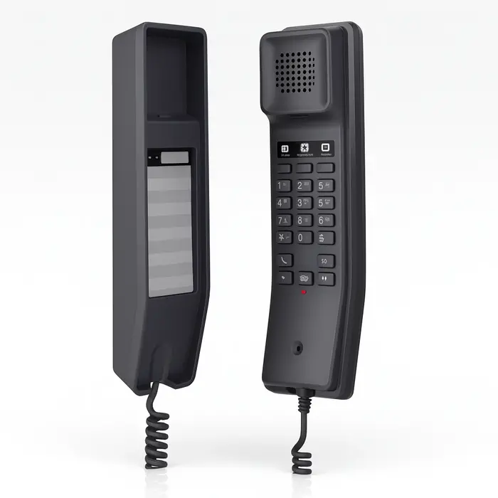 Grandstream Grandstream GHP611 Compacte Hotel IP-Telefoon Zwart (GHP611)