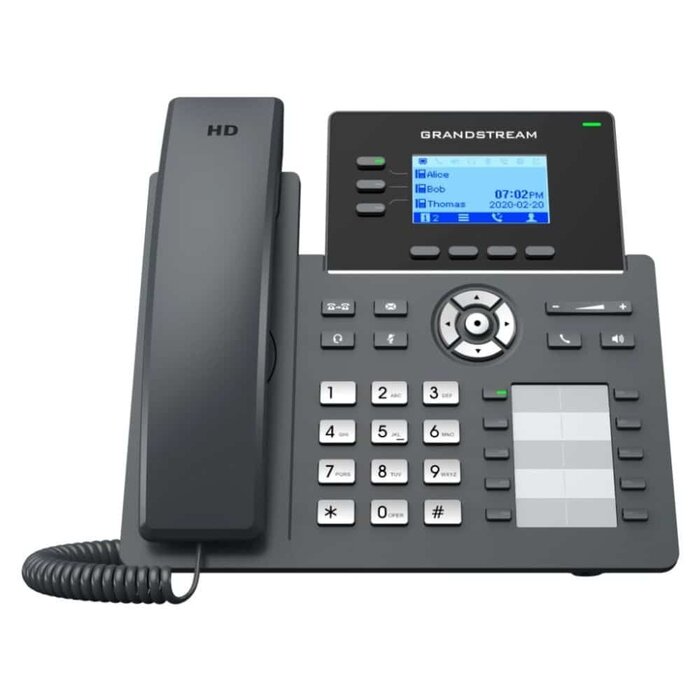 Grandstream Grandstream GRP2604P 3-Lijns PoE IP-telefoon (GRP2604P)