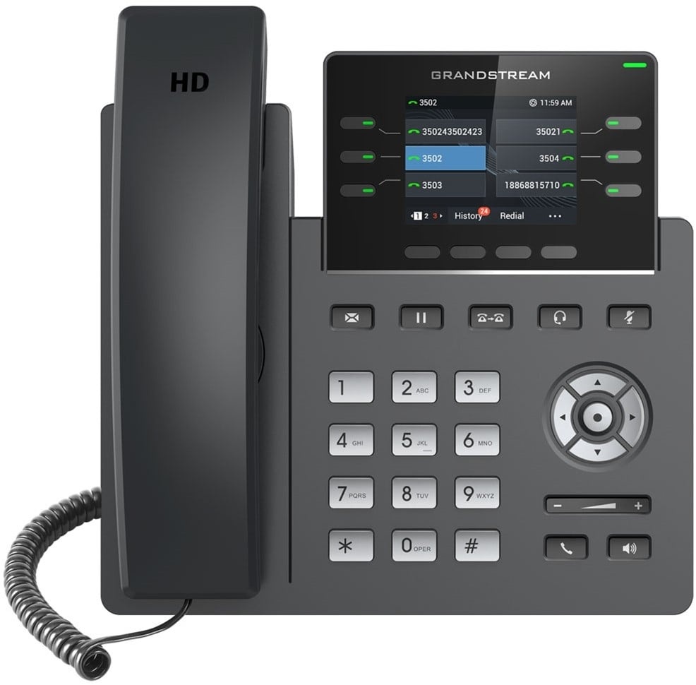 Grandstream Grandstream GRP2613 IP-telefoon met Gigabit & PoE