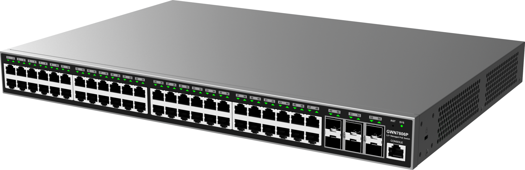 Grandstream Grandstream GWN7806P 48-Poorts PoE+ Switch (GWN7806P)