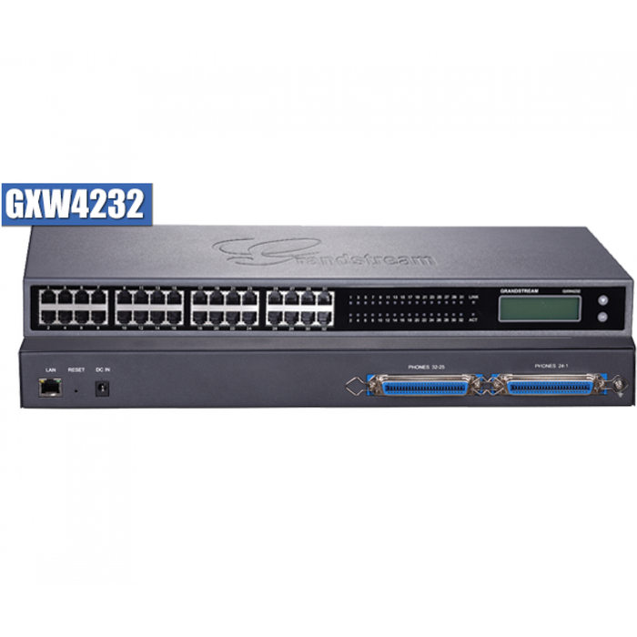 Grandstream Grandstream GXW4232 V2 - 32-Poorts FXS VoIP Gateway met Gigabit