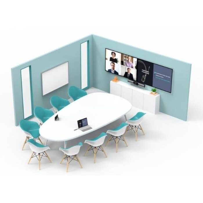 Yealink Yealink A30-010 MeetingBar 4K AI Videobar voor middelgrote ruimtes