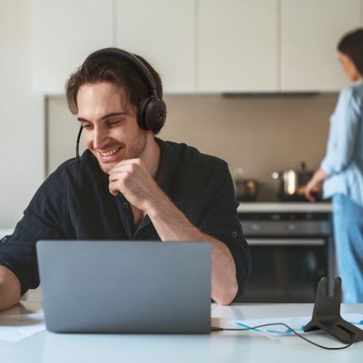 Yealink Yealink BH74 Draadloze Bluetooth Headset met Oplaadstandaard