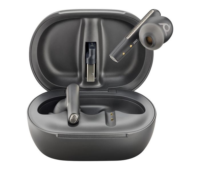 Poly Poly Voyager Free 60+ UC Earbuds met Touchscreen Case