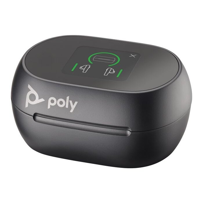 Poly Poly Voyager Free 60+ UC Earbuds met Touchscreen Case
