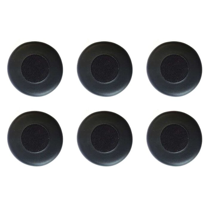 Jabra Jabra Evolve 75 Vervangende Leren Oorkussens - 3 Paar (6 stuks) - Zwart